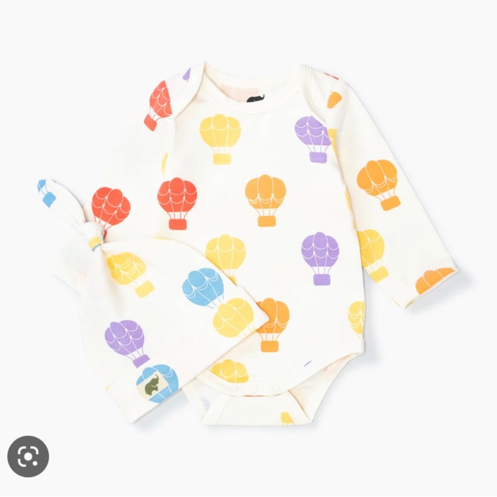 Monica + Andy Hot Air Balloon Onsie